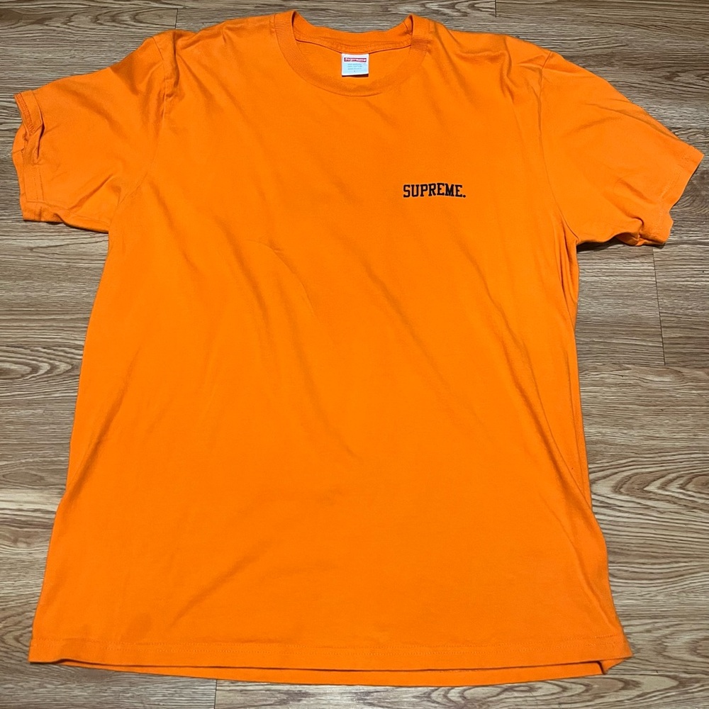 Orange Supreme x Automobili Lamborghini T-Shirt